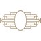 Ekena Millwork Elizabeth Wood Fretwork Pierced Ceiling Medallion, Birch, 34"W x 17"H x 9 3/8"IW x 16 1/8"IH x 3/8"T CMWP34X17X0375EBBI - alternate 3